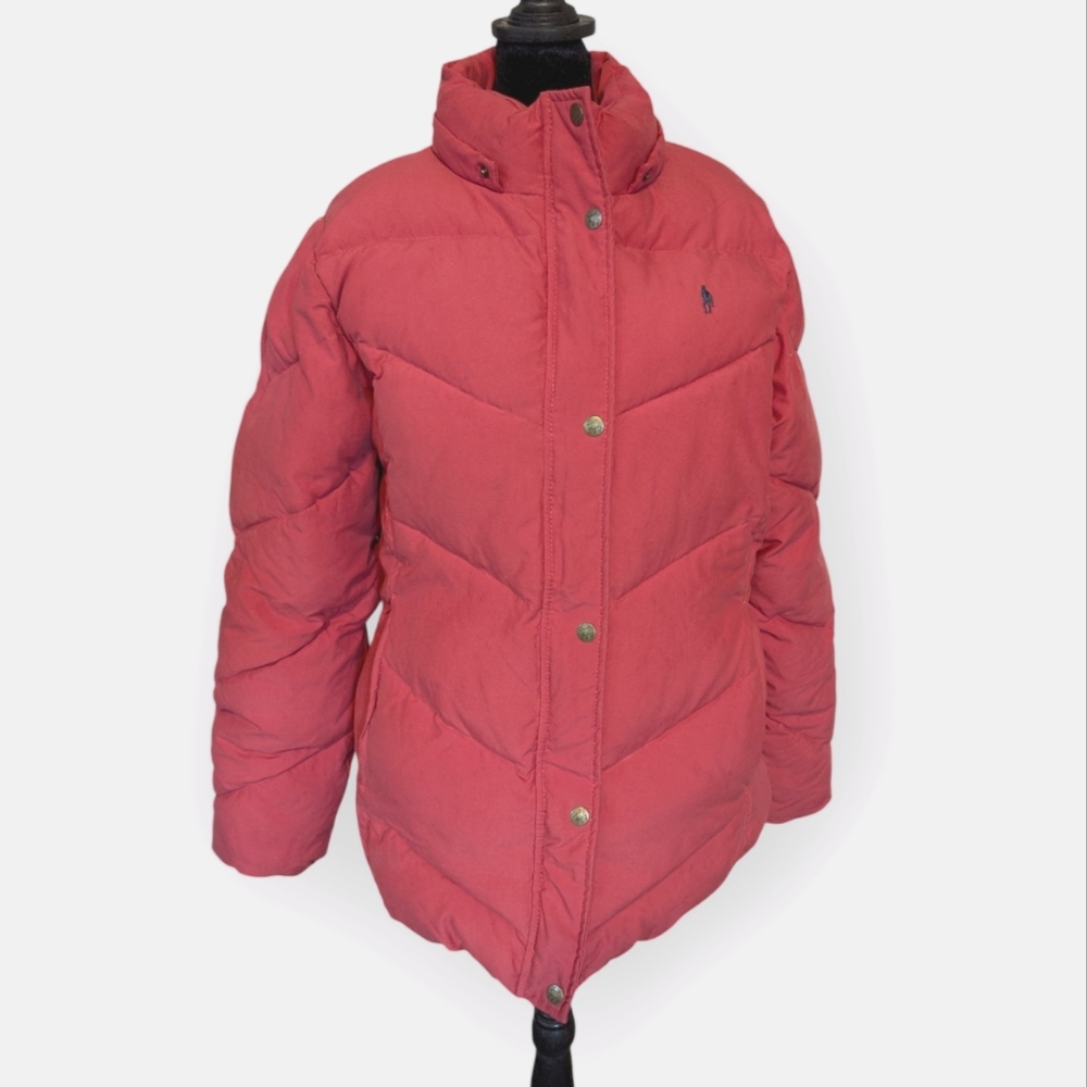 Jack Murphy Pink Puffer Winter Coat Jacket Women's Size 12